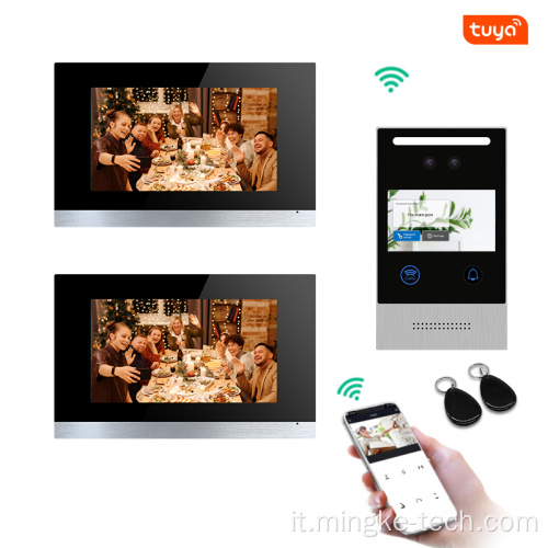 Smart Home Video Video Sistema di citofono per cornice Tuya Tuya